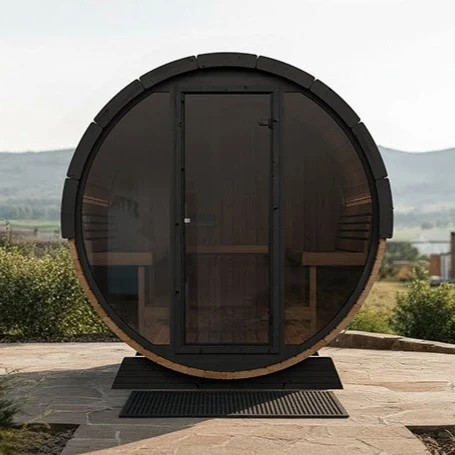 SaunaLife Model EE8G 6-Person ERGO Series Sauna Barrel - Image 7