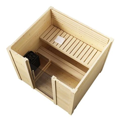 SaunaLife Model G2 Garden-Series Outdoor Home Sauna DIY Kit - Image 4