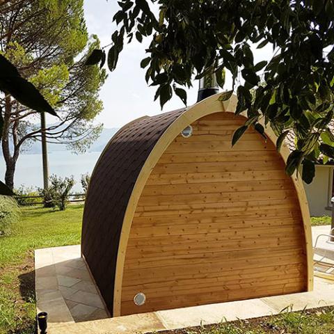 SaunaLife Model G3 Outdoor Home Sauna Kit Garden Series - Image 6