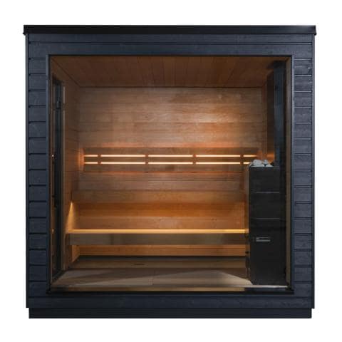 SaunaLife Model Outdoor Sauna G6 | Garden Series - Image 4