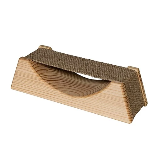 SaunaLife Wooden Sauna Headrest with Cloth Neck Support - Image 3