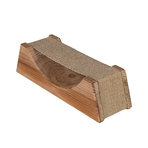 SaunaLife Wooden Sauna Headrest with Cloth Neck Support - Image 4