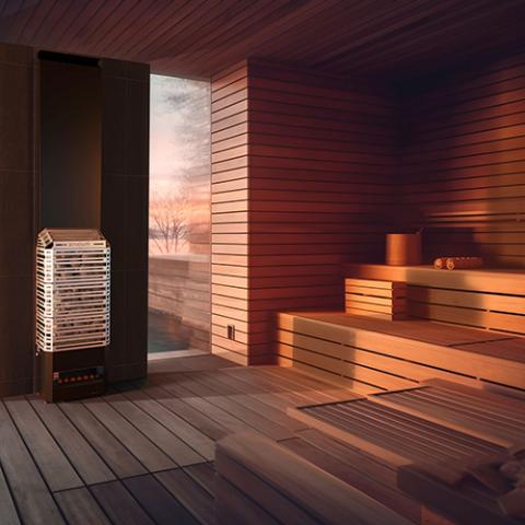 Saunum Air 7 Sauna Heater - Air Series, 6.4kW Sauna Heater w/ Climate Equalizer - Image 12