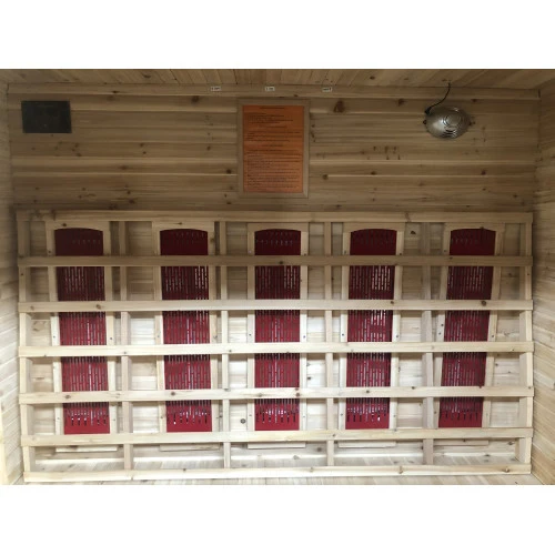 Sunray Cayenne 4-Person Outdoor Sauna with Ceramic Heaters - Image 3