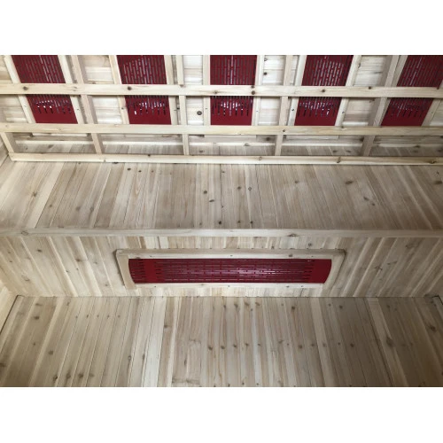 Sunray Cayenne 4-Person Outdoor Sauna with Ceramic Heaters - Image 4
