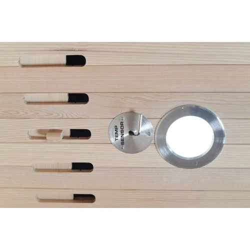 Sunray Cayenne 4-Person Outdoor Sauna with Ceramic Heaters - Image 9