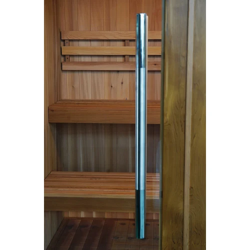 Sunray Charleston 4-Person Indoor Traditional Sauna with 6kW Harvia Heater - Image 4