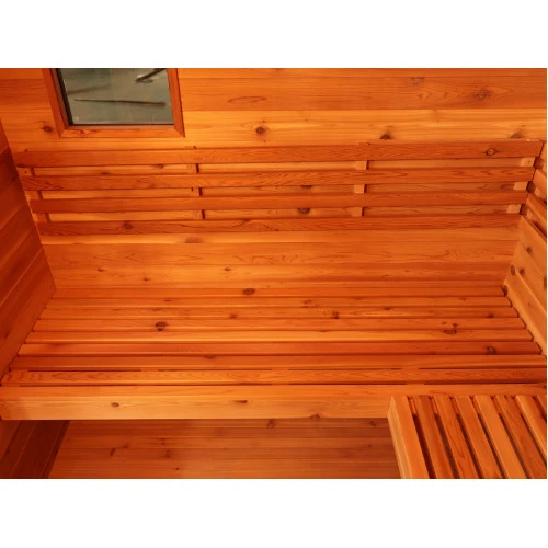 Sunray Denali 4-Person Contemporary Outdoor Sauna with 6kW Heater - Image 12