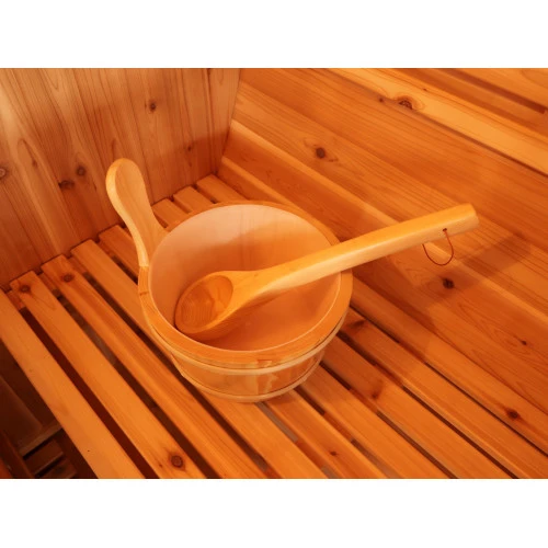 Sunray Galley 4-Person Traditional Sauna with 6kW Harvia Heater - Image 10