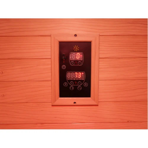 Sunray Logan 2-Person Outdoor Infrared Sauna - Image 7