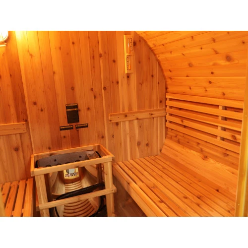 Sunray Oasis 2-4 Person Canopy Sauna with 6kW Harvia Heater - Image 6