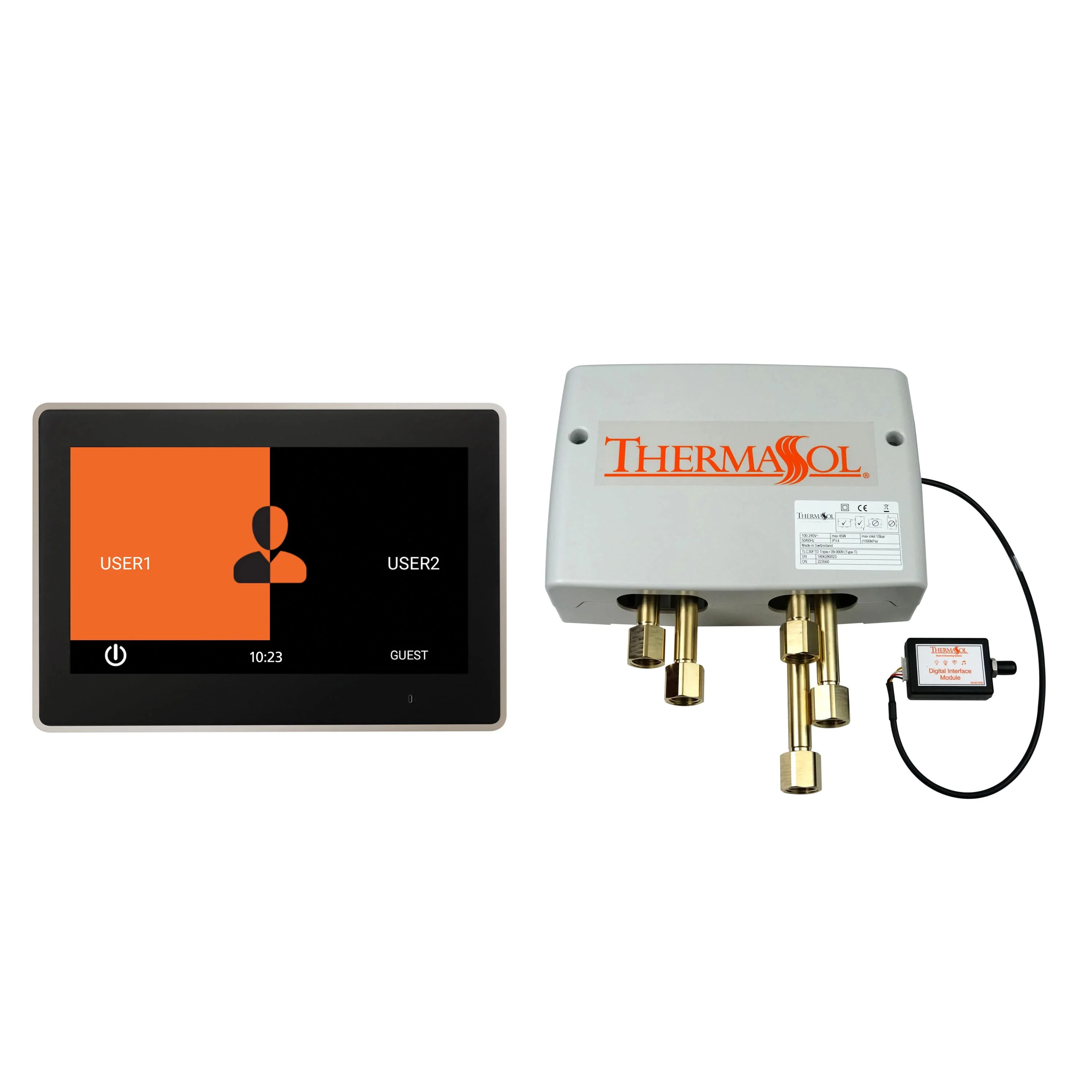 ThermaSol Digital Shower Package with 10" ThermaTouch Trim Upgraded - Image 5
