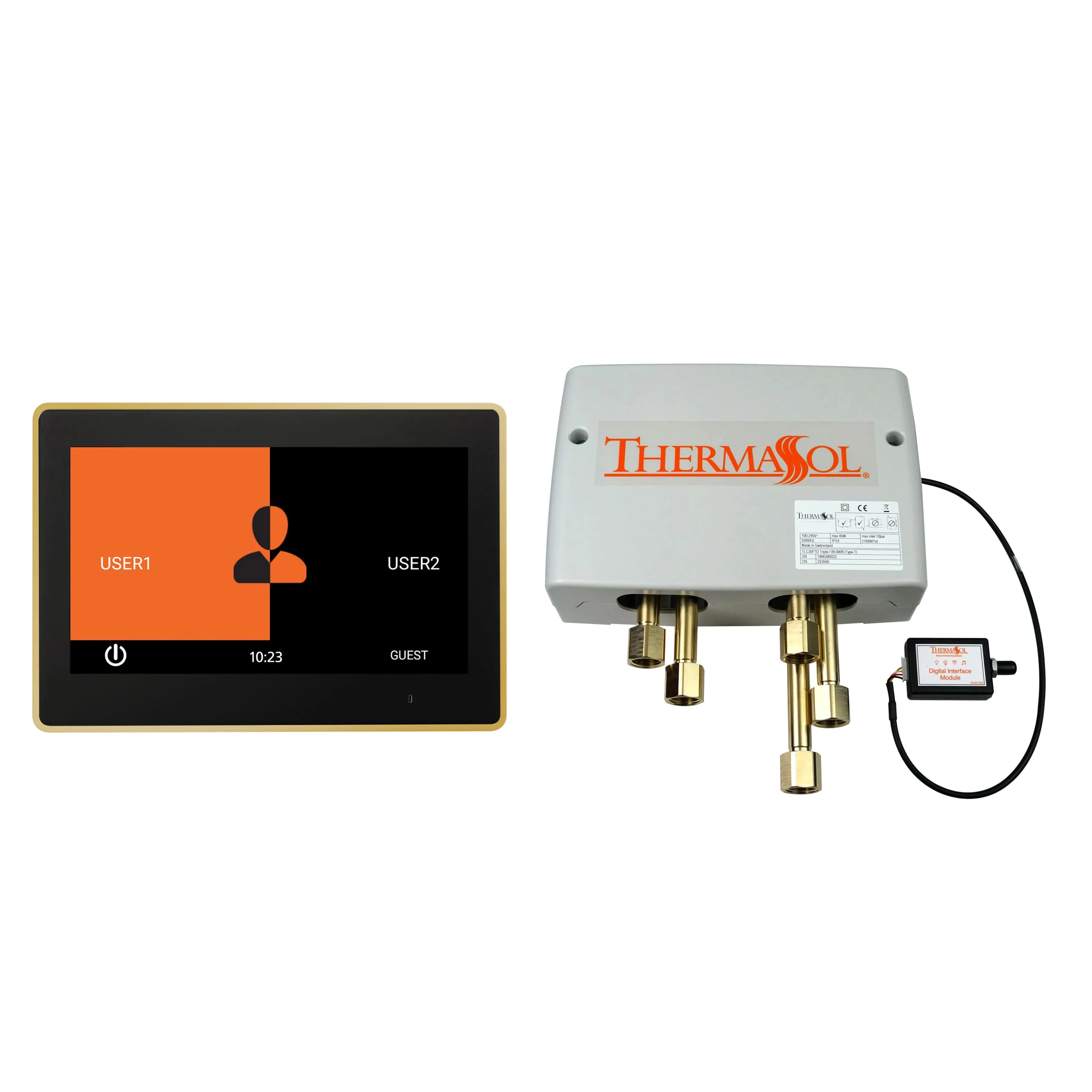 ThermaSol Digital Shower Package with 10" ThermaTouch Trim Upgraded - Image 6