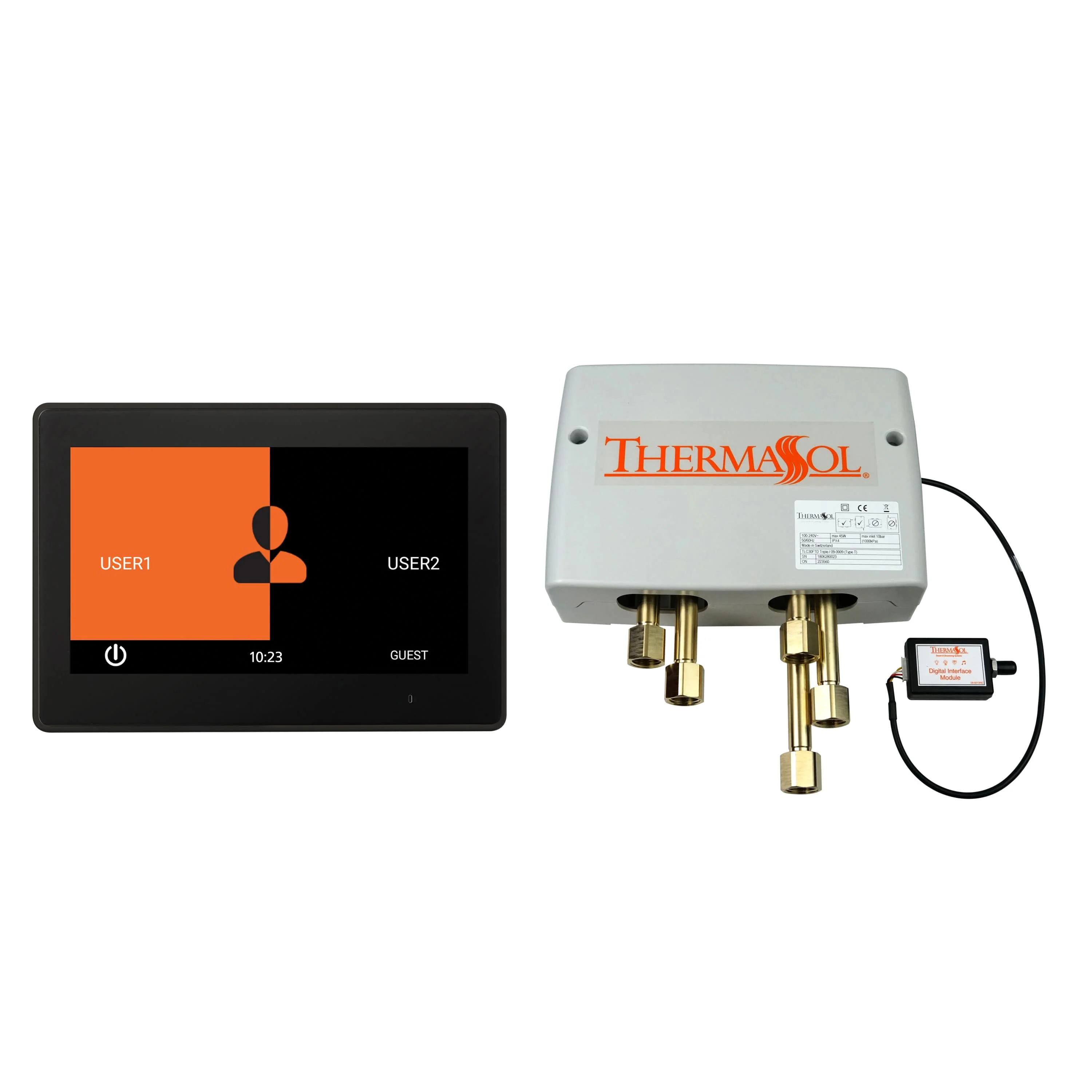 ThermaSol Digital Shower Package with 10" ThermaTouch Trim Upgraded - Image 9
