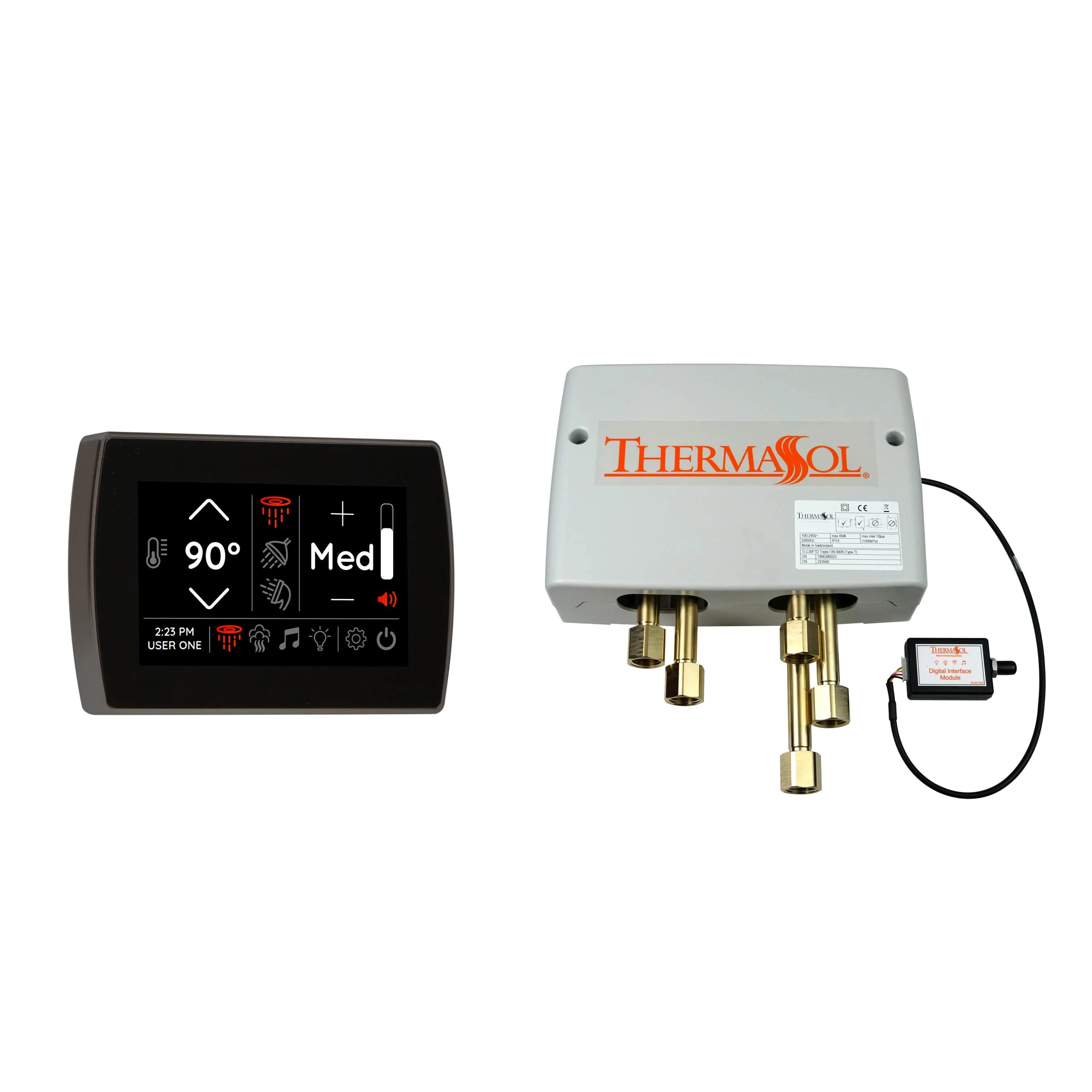 ThermaSol Digital Shower Package with Flushmount SignaTouch - Image 10