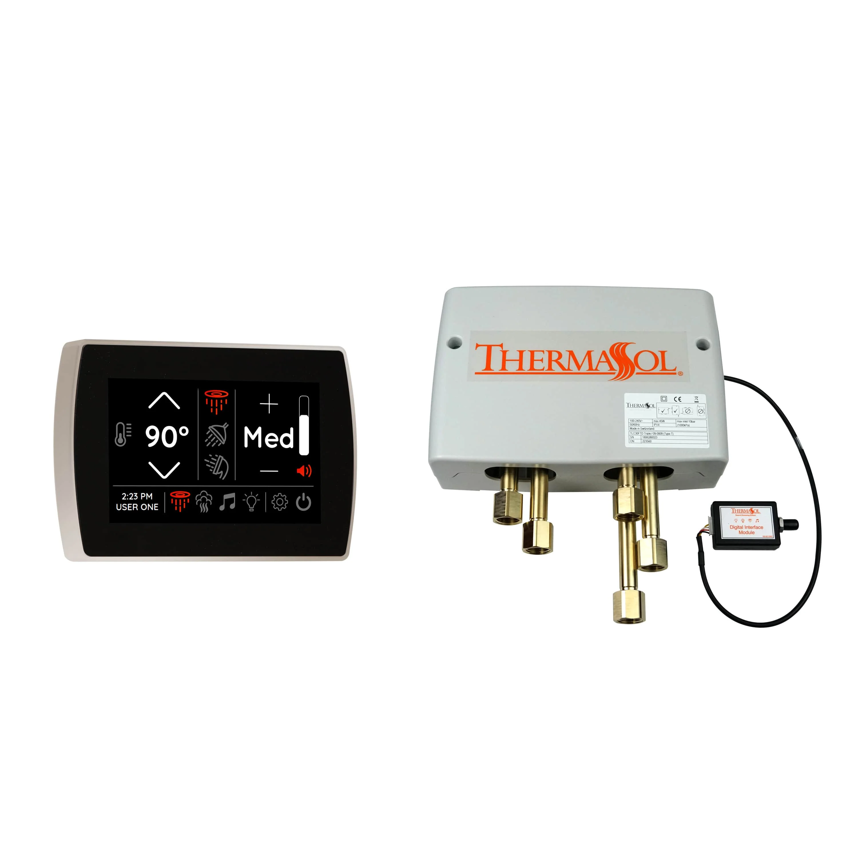 ThermaSol Digital Shower Package with Flushmount SignaTouch - Image 3
