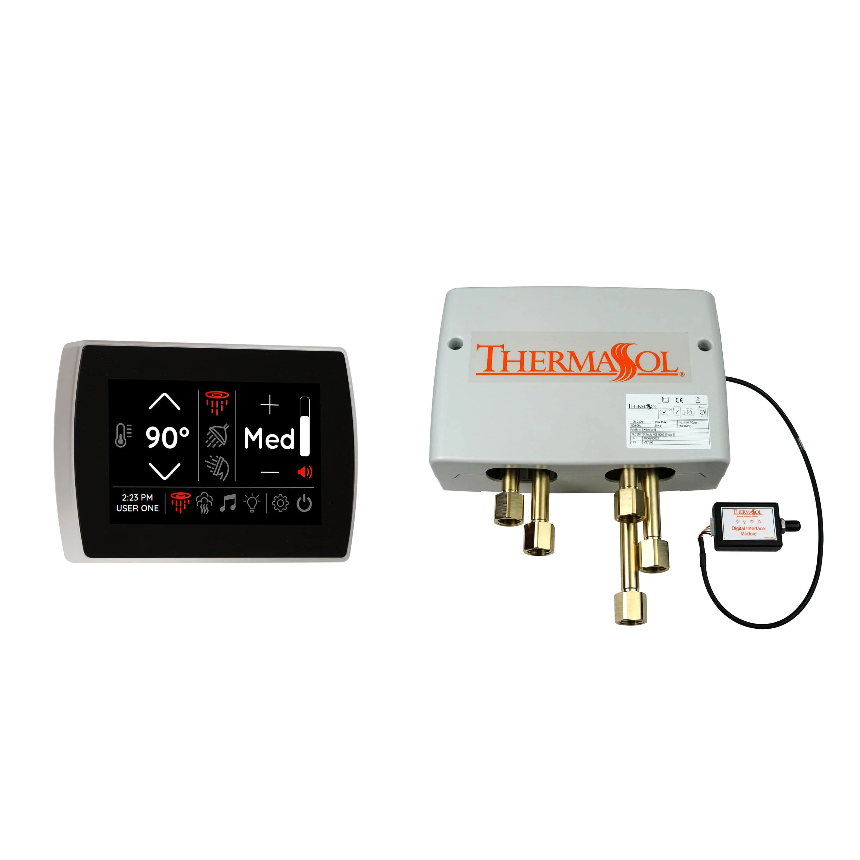 ThermaSol Digital Shower Package with Flushmount SignaTouch - Image 5