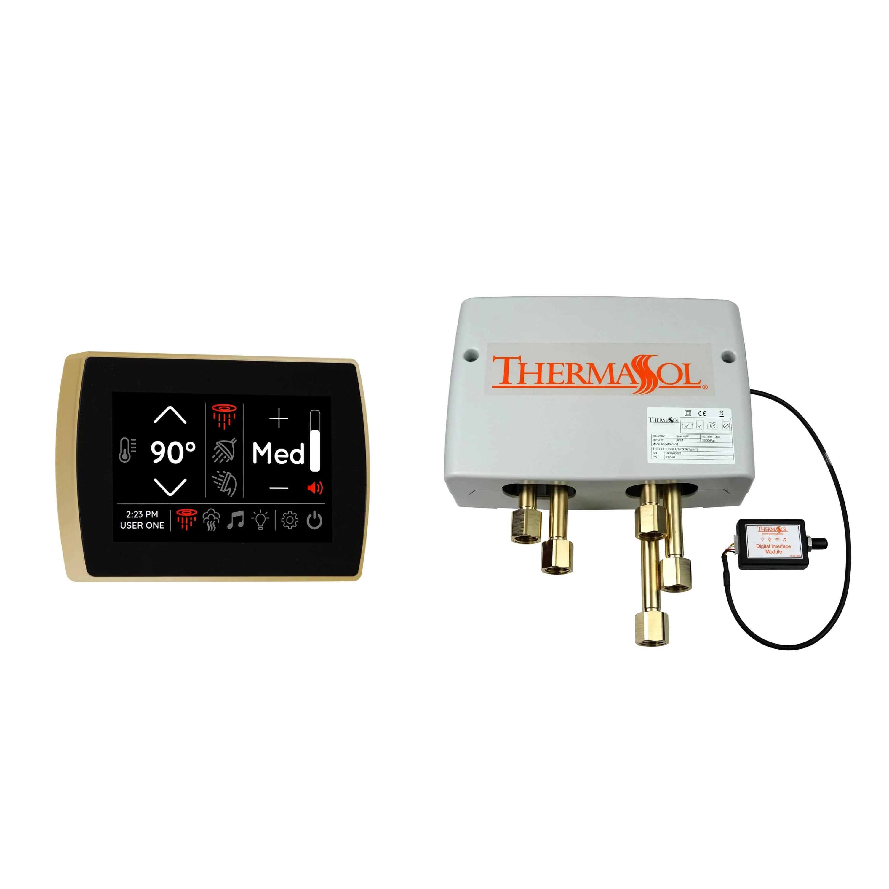 ThermaSol Digital Shower Package with Flushmount SignaTouch - Image 6