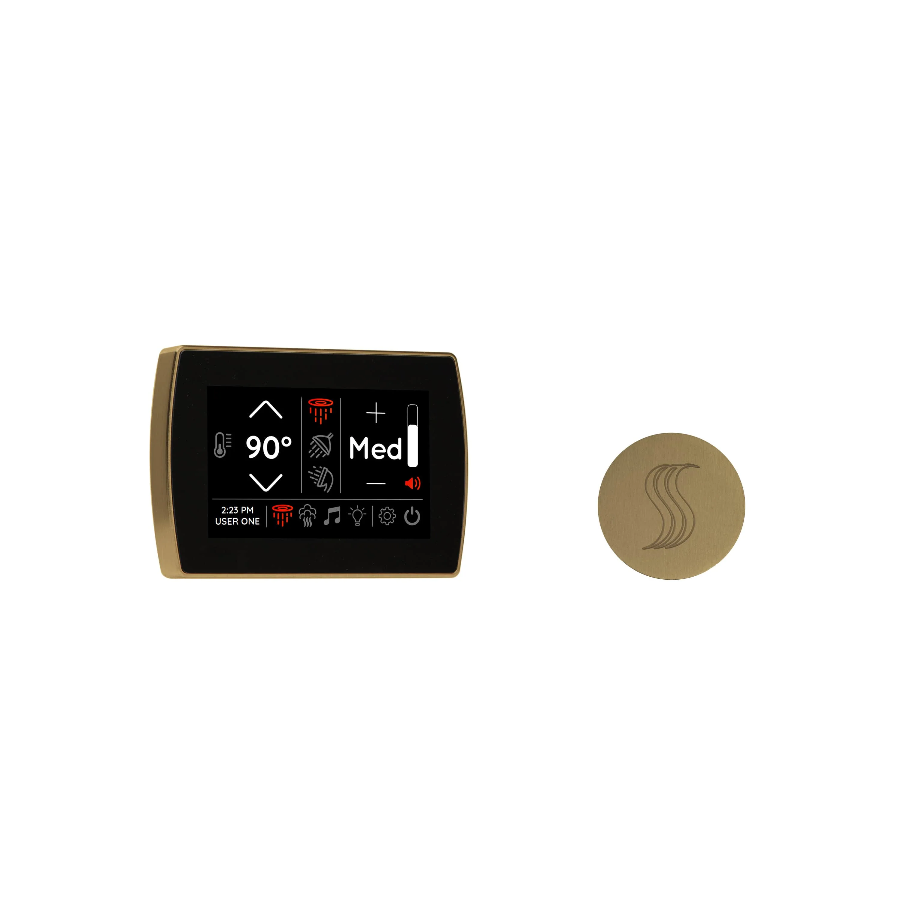 ThermaSol Signatouch Control and Steam Head Kit Round - Image 11