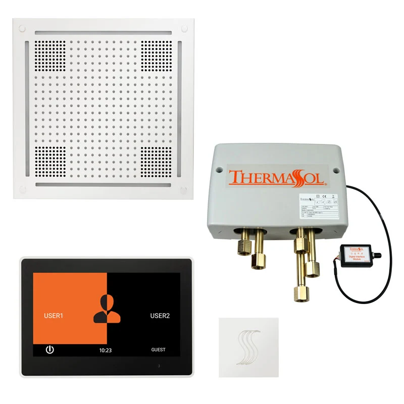 ThermaSol The Total Wellness Hydrovive Package with 10" ThermaTouch Square - Image 15