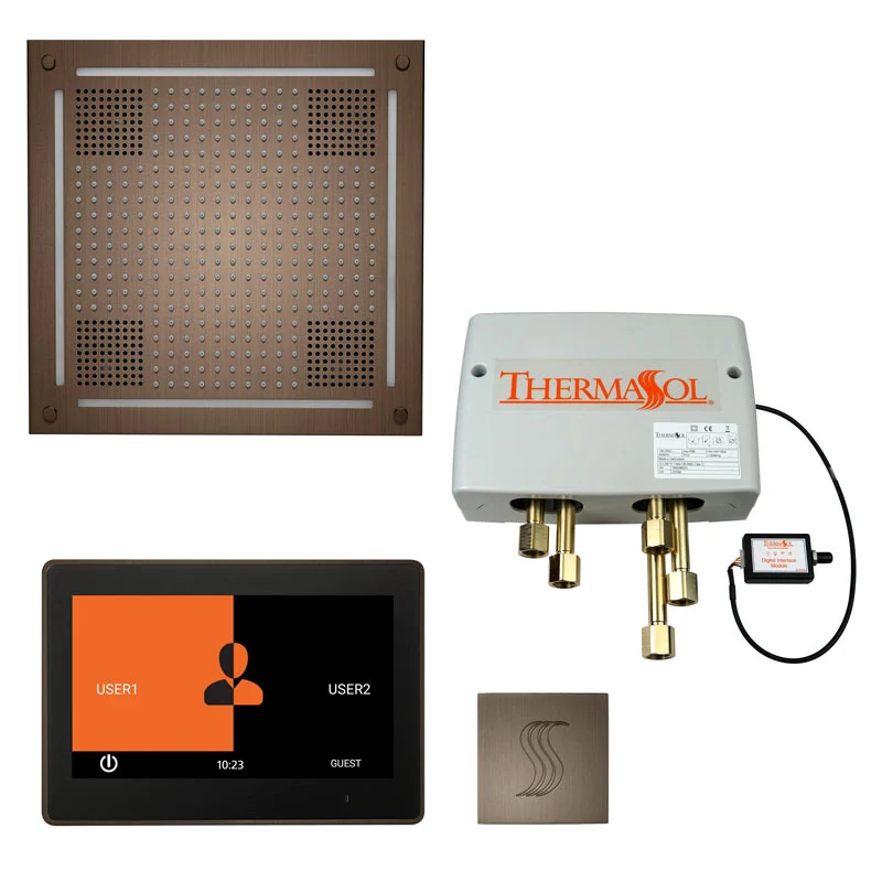 ThermaSol The Total Wellness Hydrovive Package with 10" ThermaTouch Square - Image 2