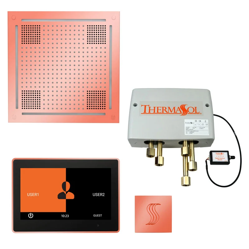 ThermaSol The Total Wellness Hydrovive Package with 10" ThermaTouch Square - Image 5