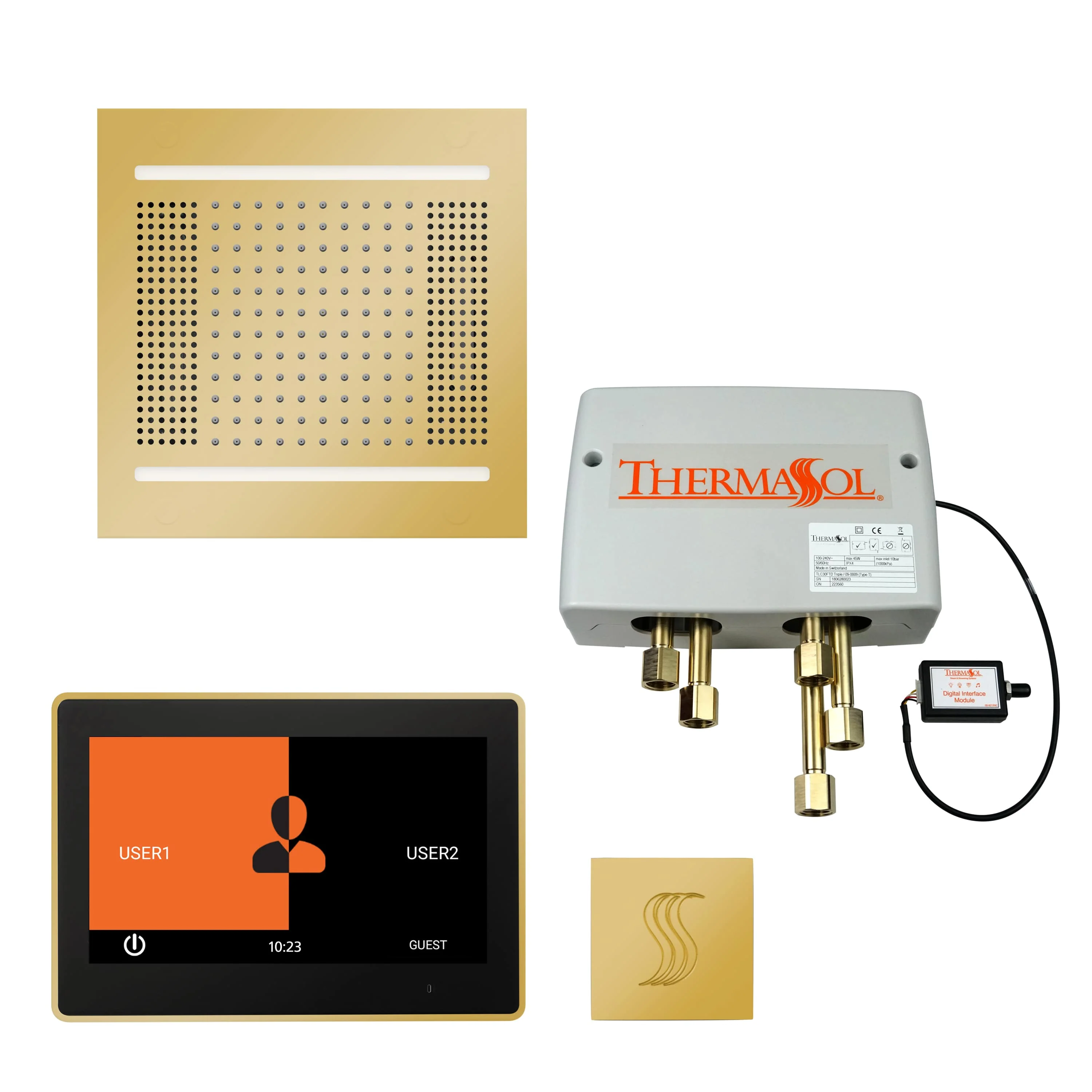 ThermaSol The Total Wellness Hydrovive14 Package with 10" ThermaTouch Square - Image 13