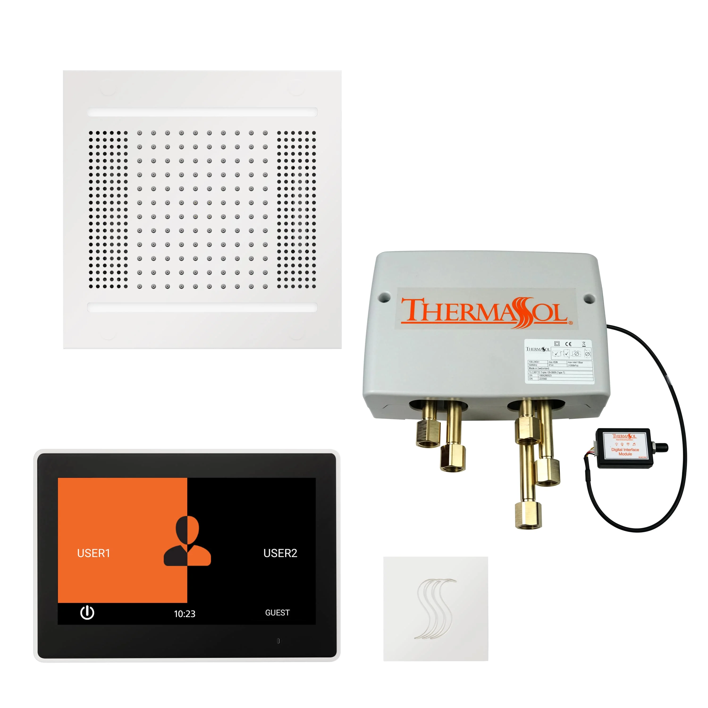 ThermaSol The Total Wellness Hydrovive14 Package with 10" ThermaTouch Square - Image 15