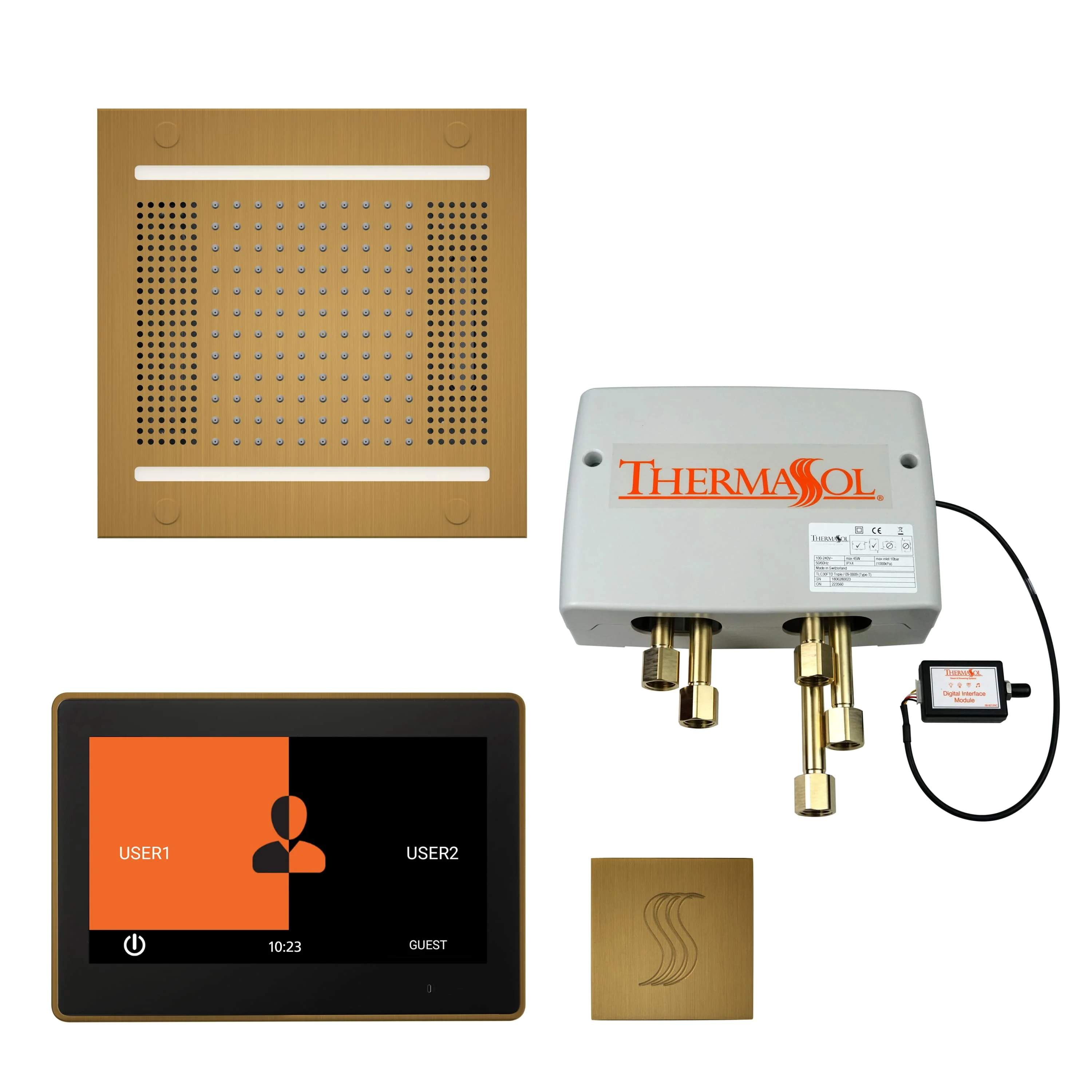 ThermaSol The Total Wellness Hydrovive14 Package with 10" ThermaTouch Square - Image 4