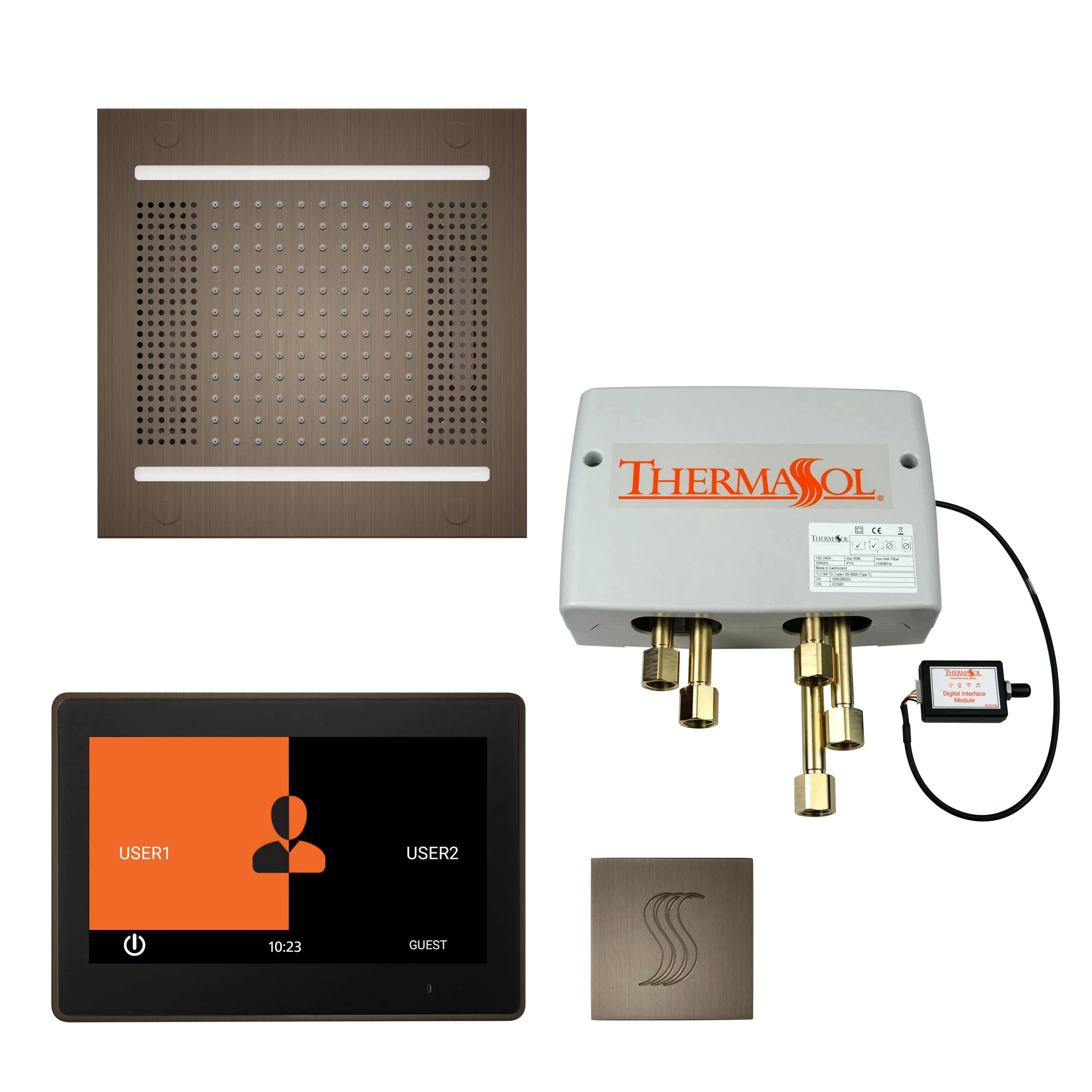 ThermaSol The Total Wellness Hydrovive14 Package with 10" ThermaTouch Square - Image 6