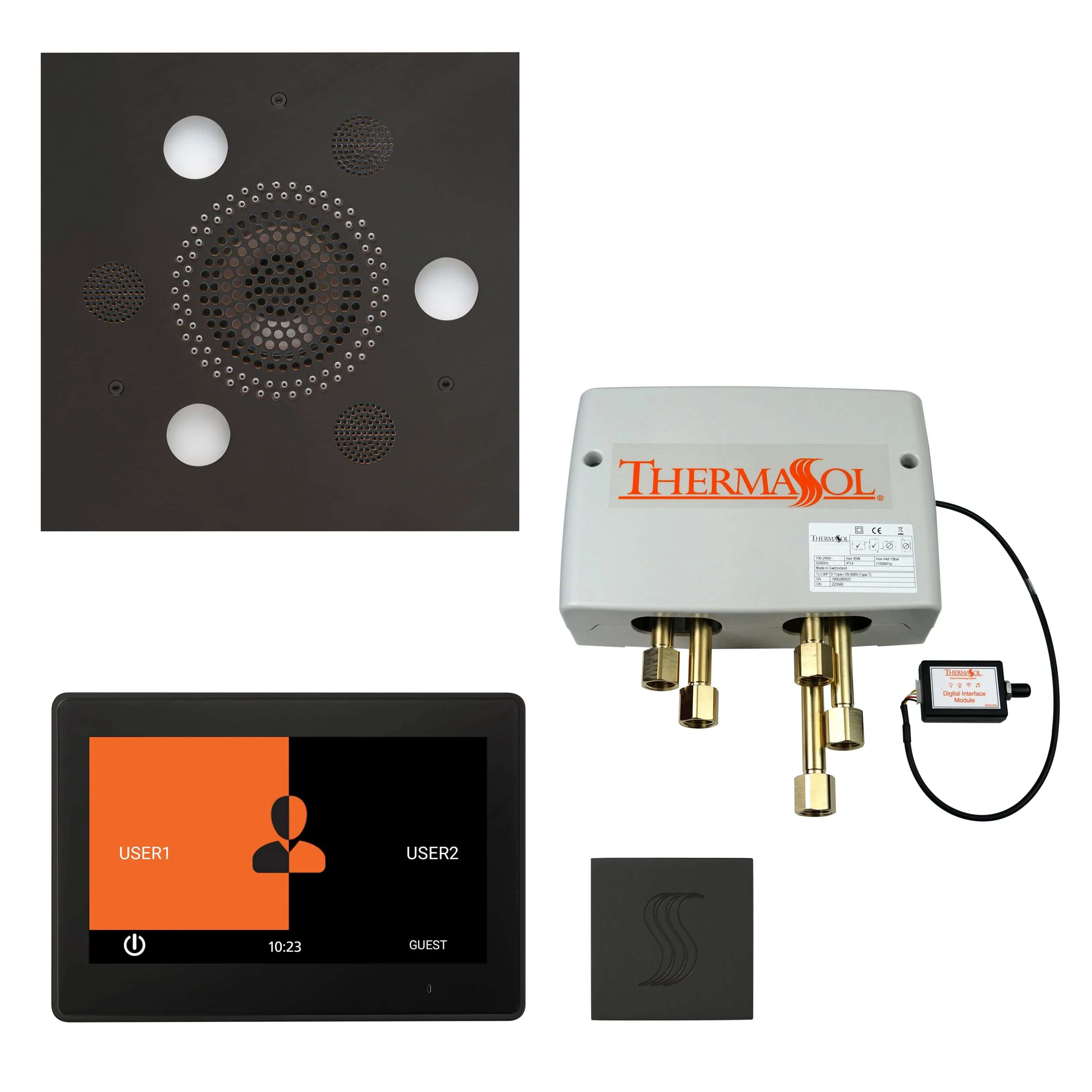 ThermaSol The Total Wellness Package with 10" ThermaTouch Trim Upgraded Square - Image 12