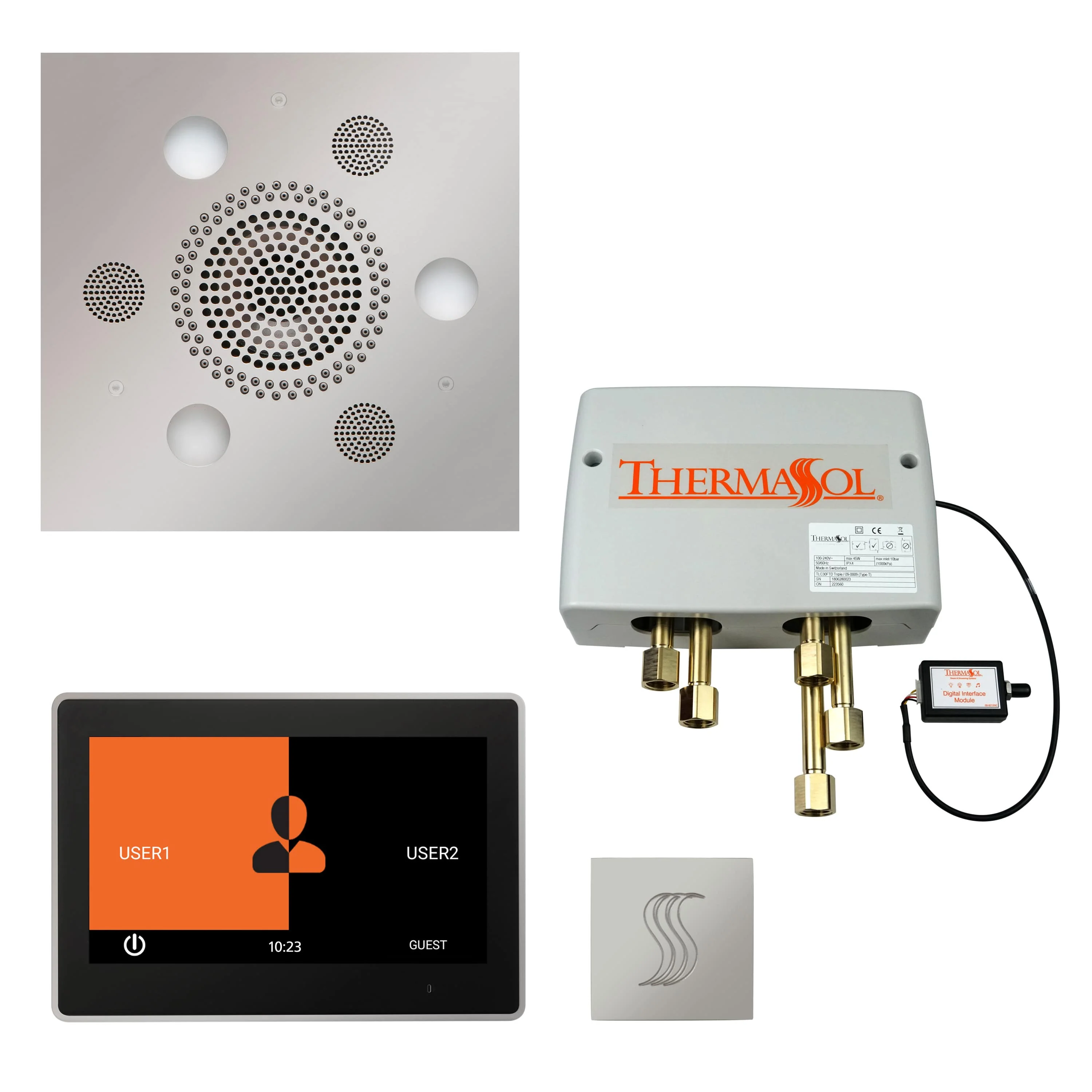 ThermaSol The Total Wellness Package with 10" ThermaTouch Trim Upgraded Square - Image 4