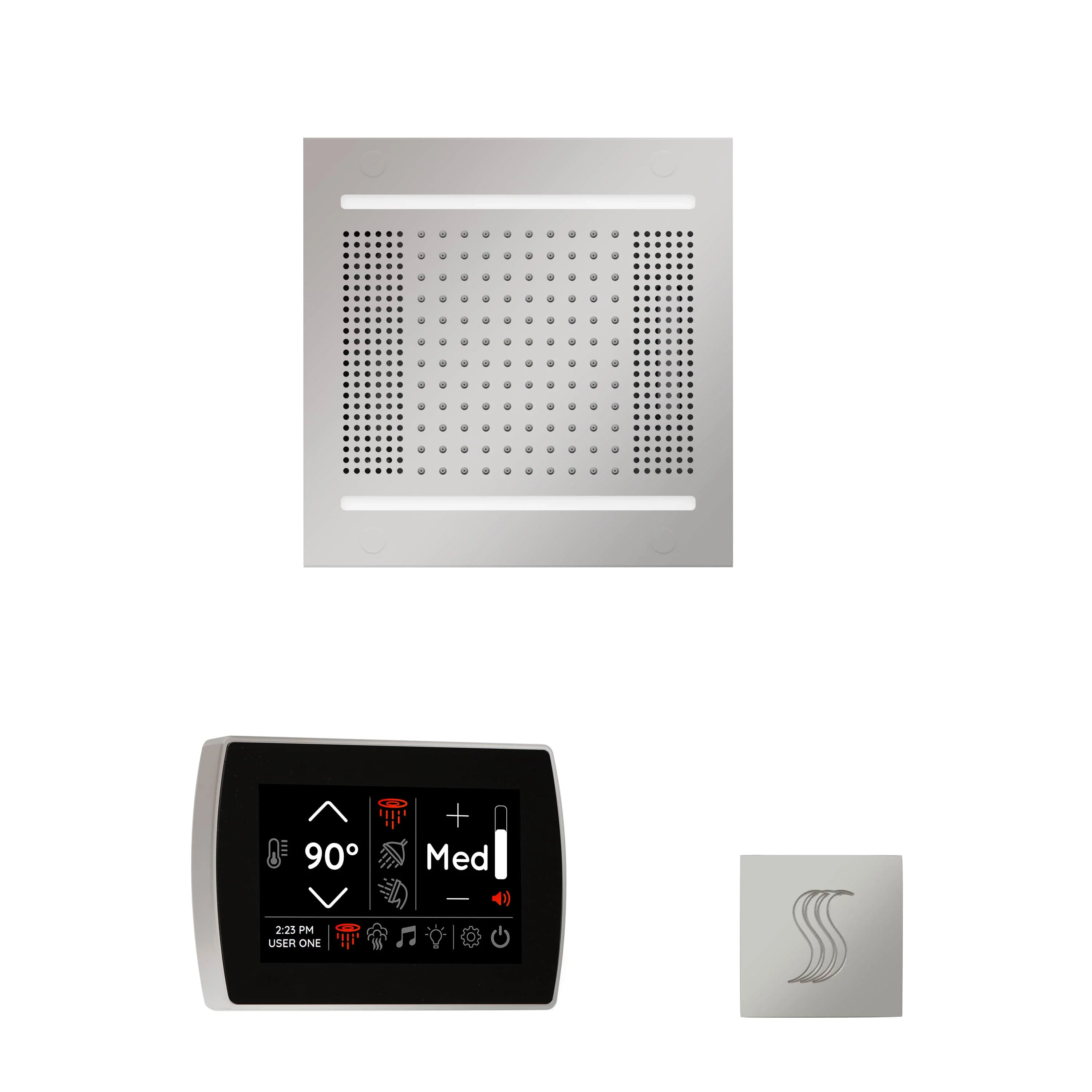 ThermaSol The wellness Hydrovive14 Steam Package with SignaTouch Square - Image 10