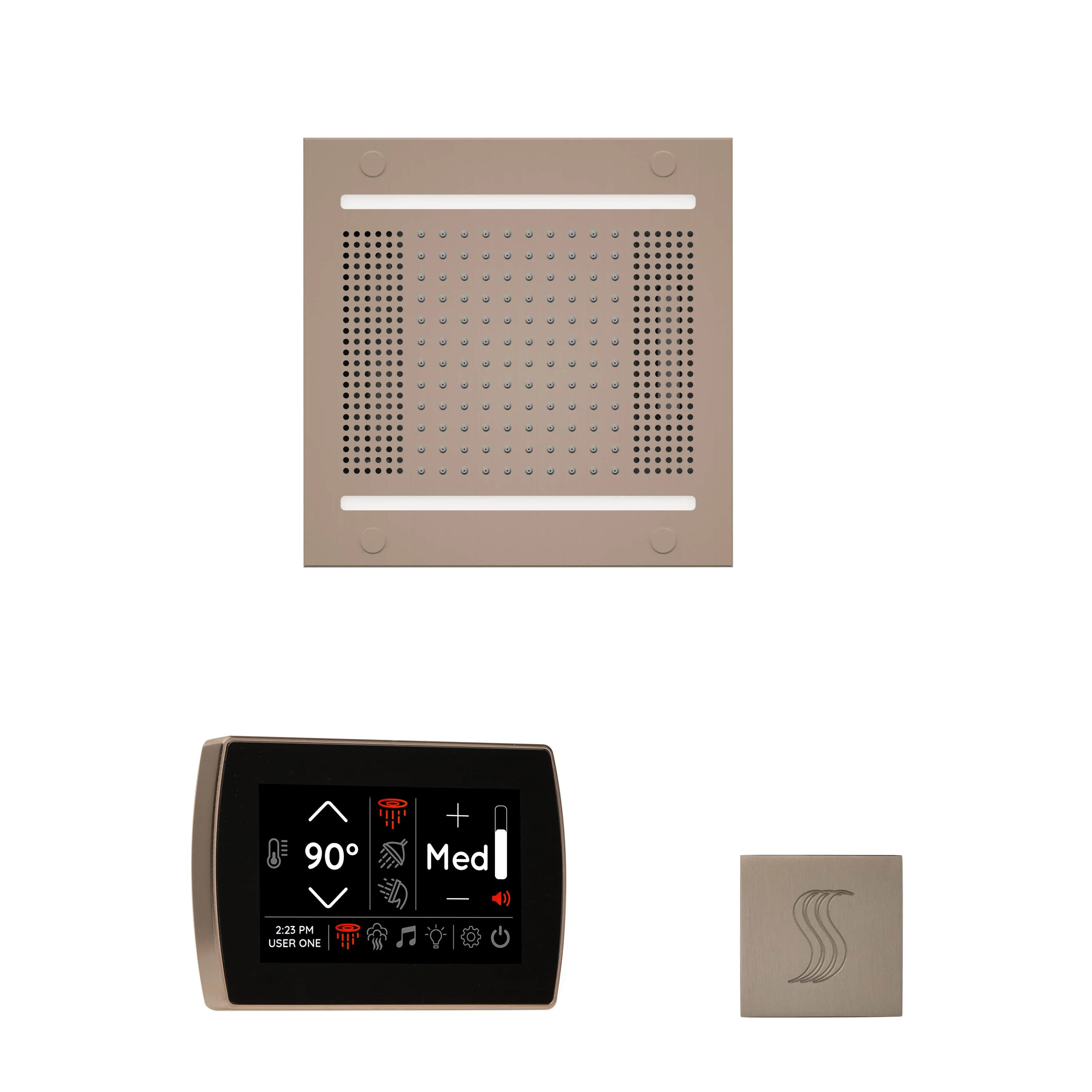 ThermaSol The wellness Hydrovive14 Steam Package with SignaTouch Square - Image 14