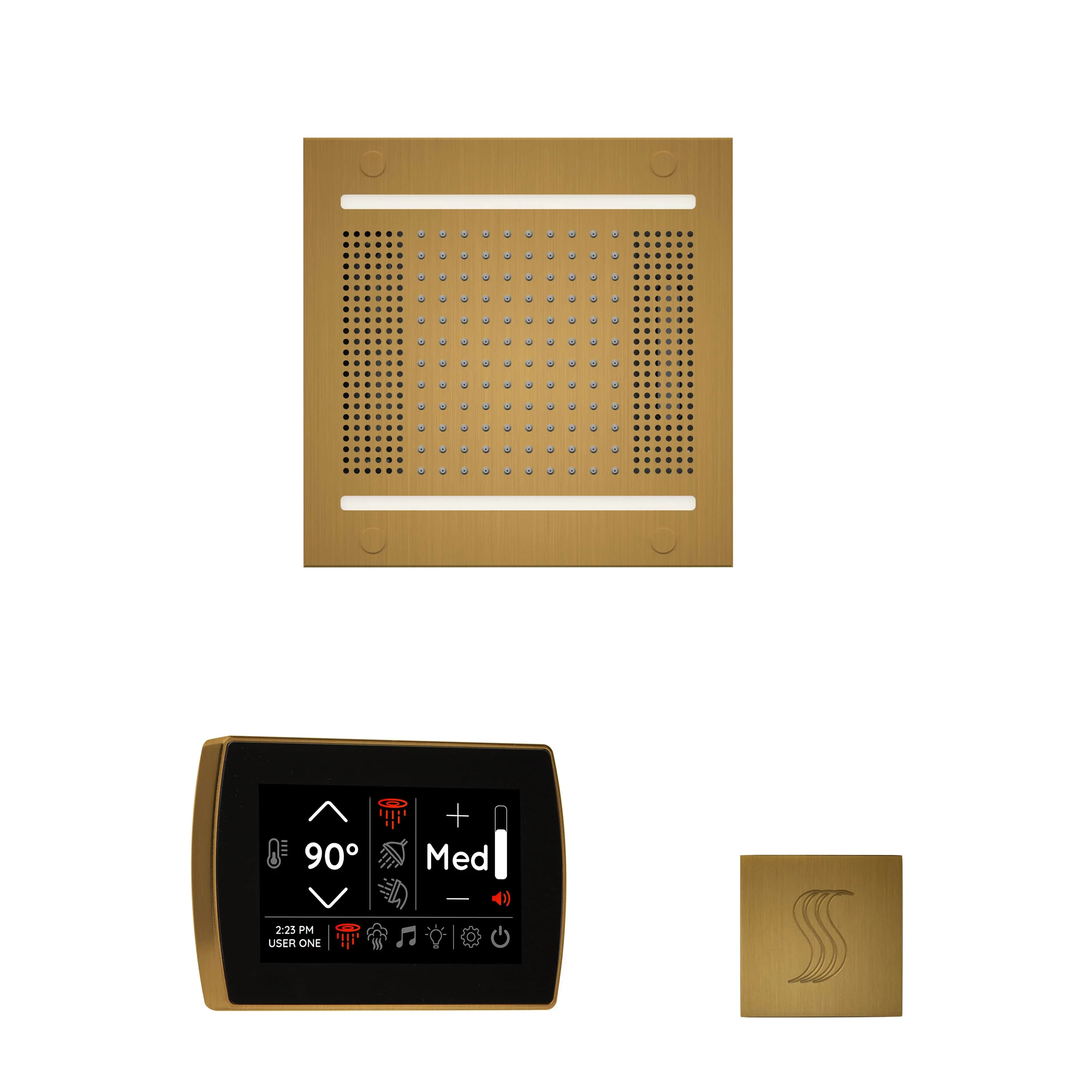 ThermaSol The wellness Hydrovive14 Steam Package with SignaTouch Square - Image 2