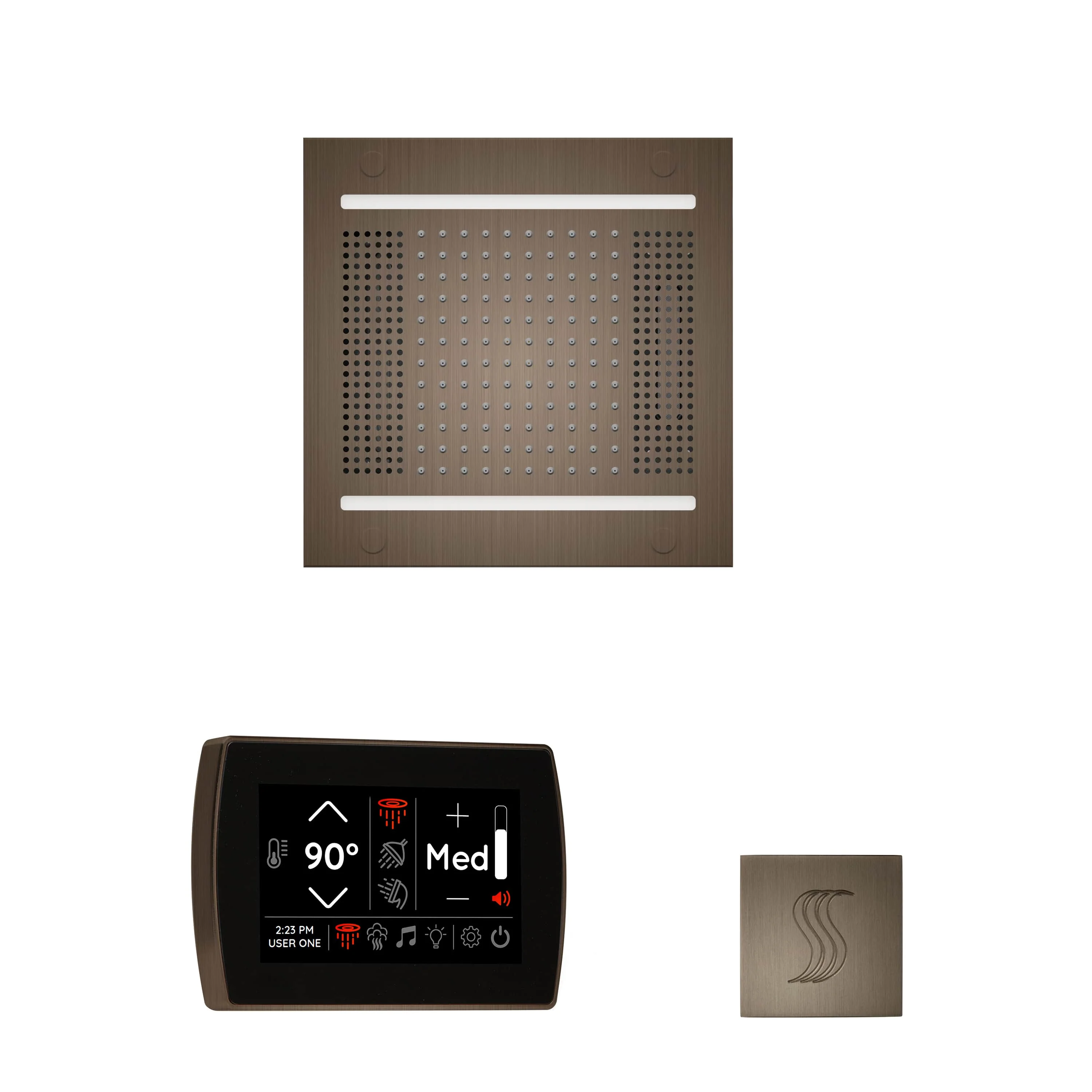 ThermaSol The wellness Hydrovive14 Steam Package with SignaTouch Square - Image 4