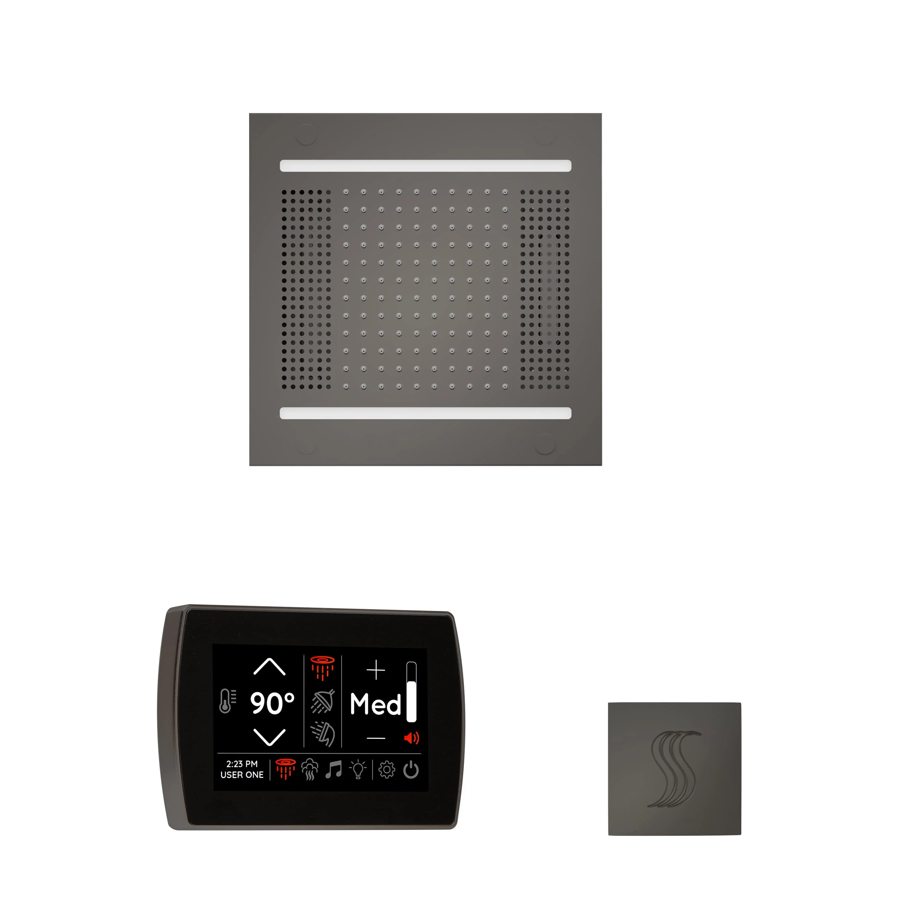 ThermaSol The wellness Hydrovive14 Steam Package with SignaTouch Square - Image 5