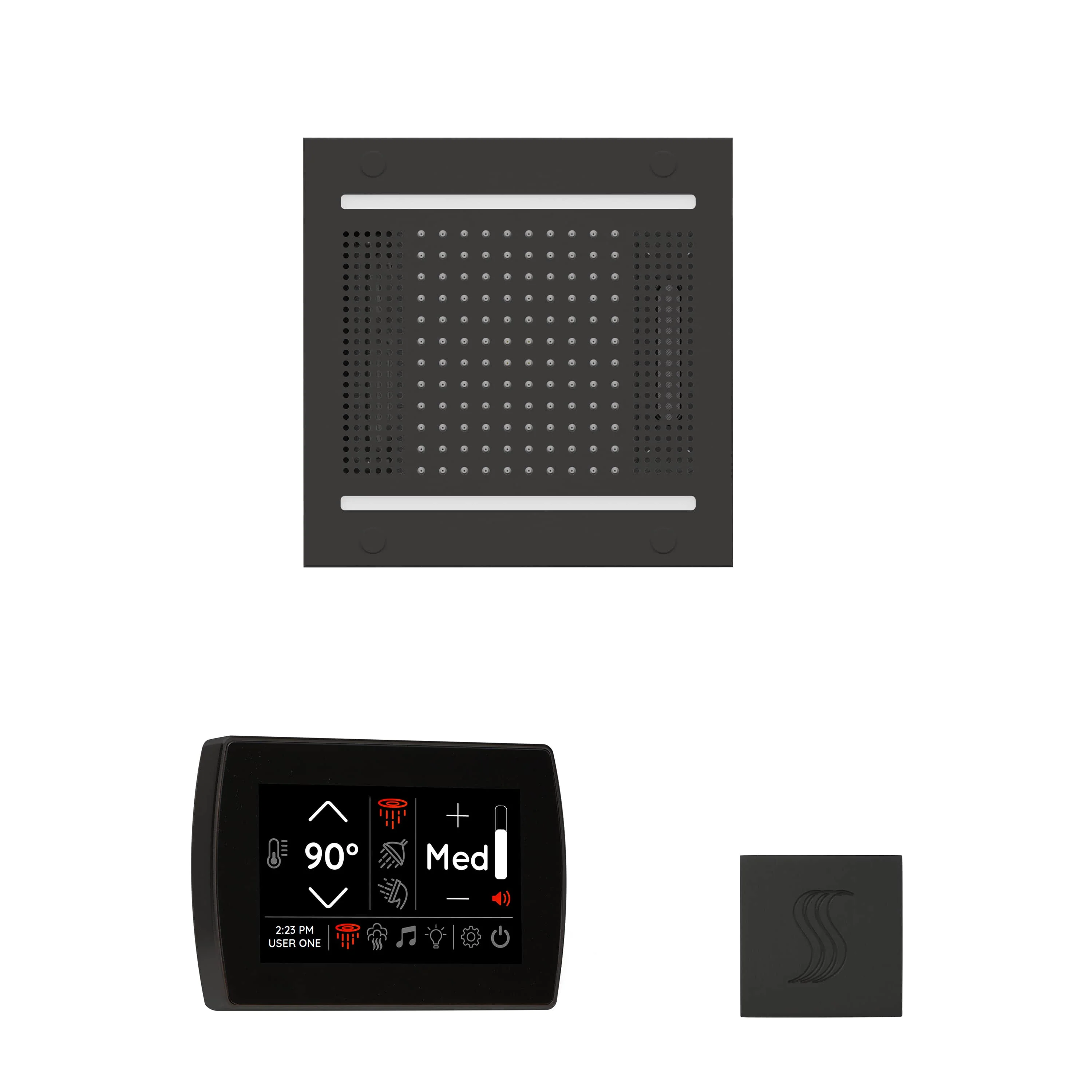 ThermaSol The wellness Hydrovive14 Steam Package with SignaTouch Square - Image 7