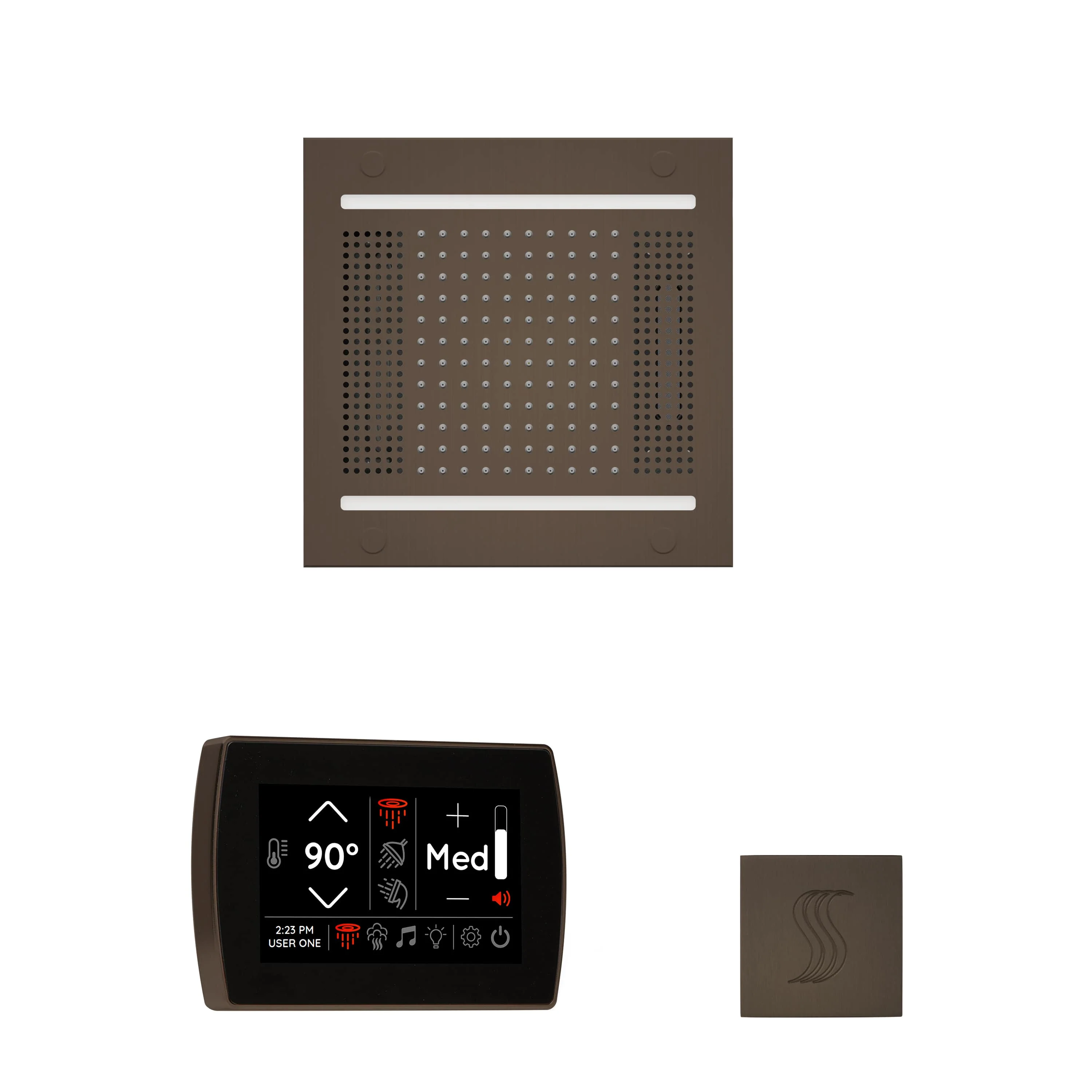 ThermaSol The wellness Hydrovive14 Steam Package with SignaTouch Square - Image 8
