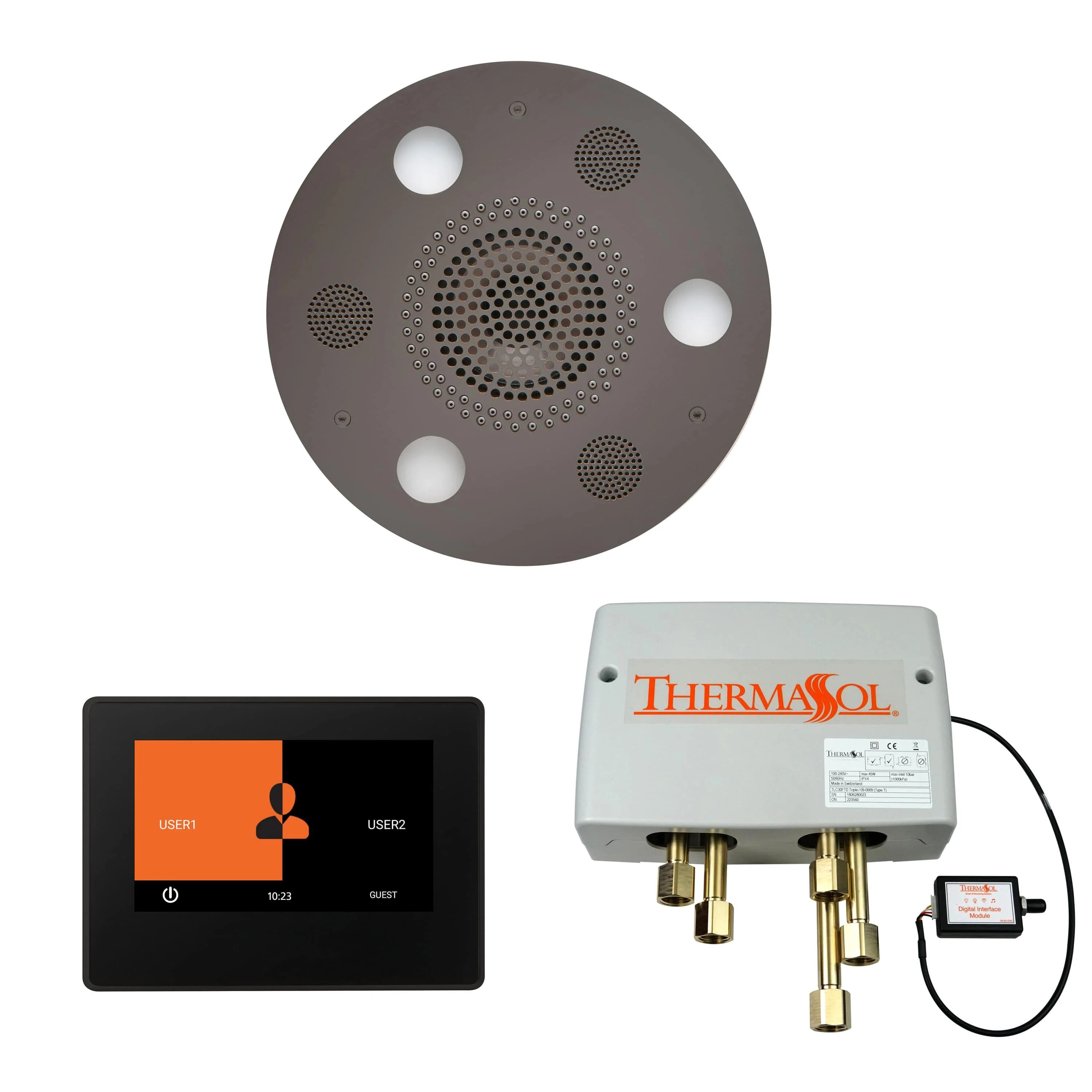 ThermaSol The Wellness Shower Package with 7" ThermaTouch Round - Image 6