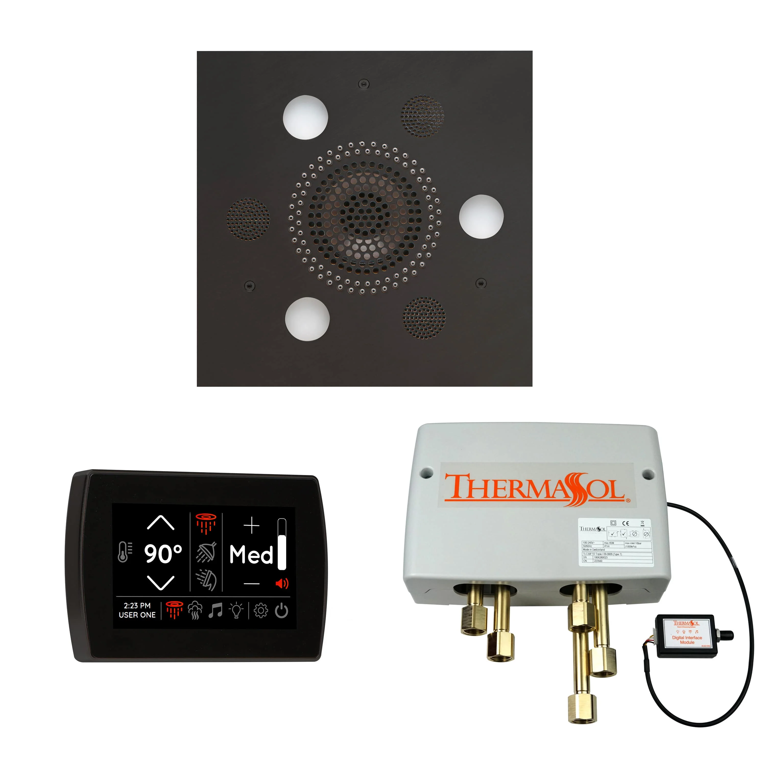ThermaSol The Wellness Shower Package with SignaTouch Square - Image 8
