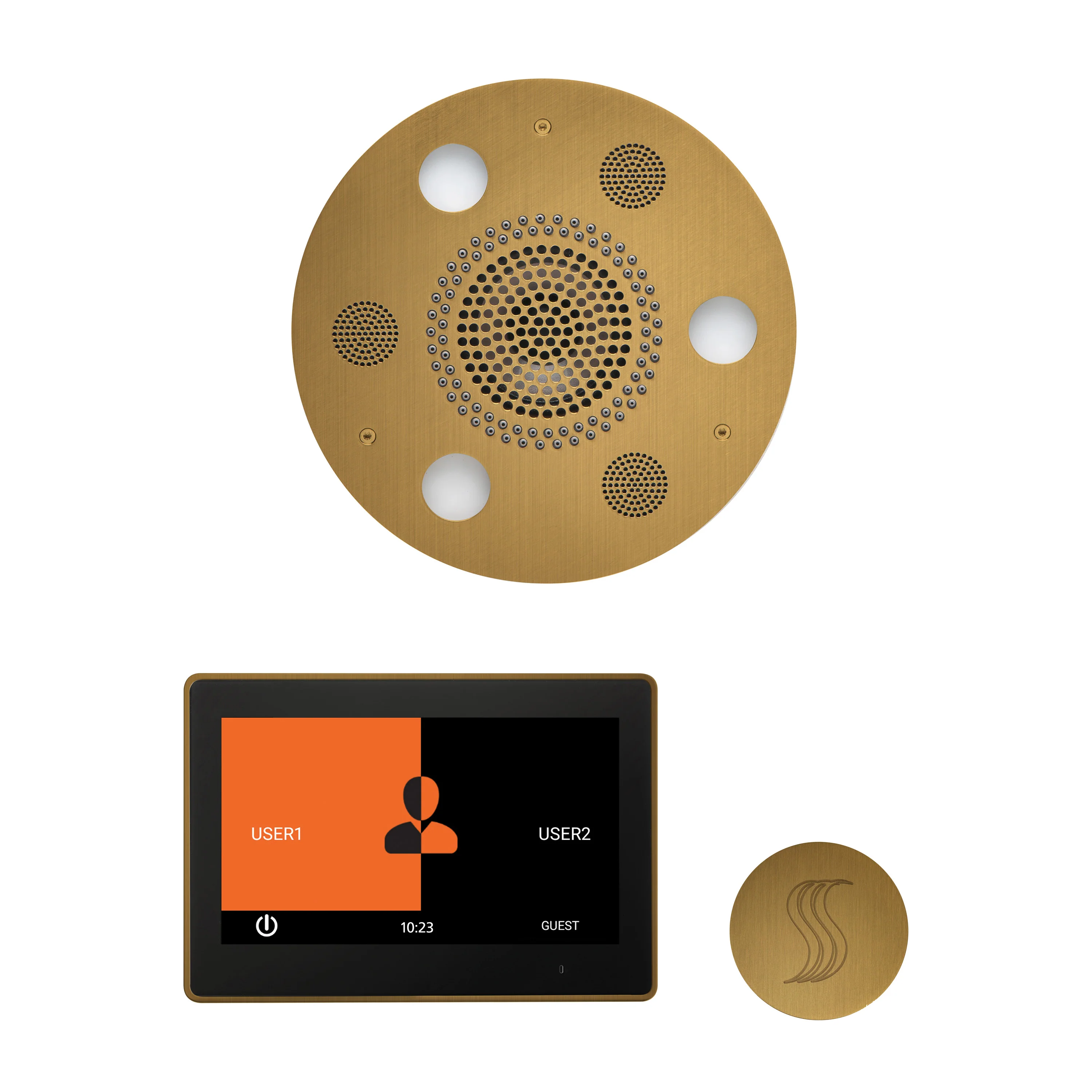 ThermaSol The Wellness Steam Package with 10" ThermaTouch Round