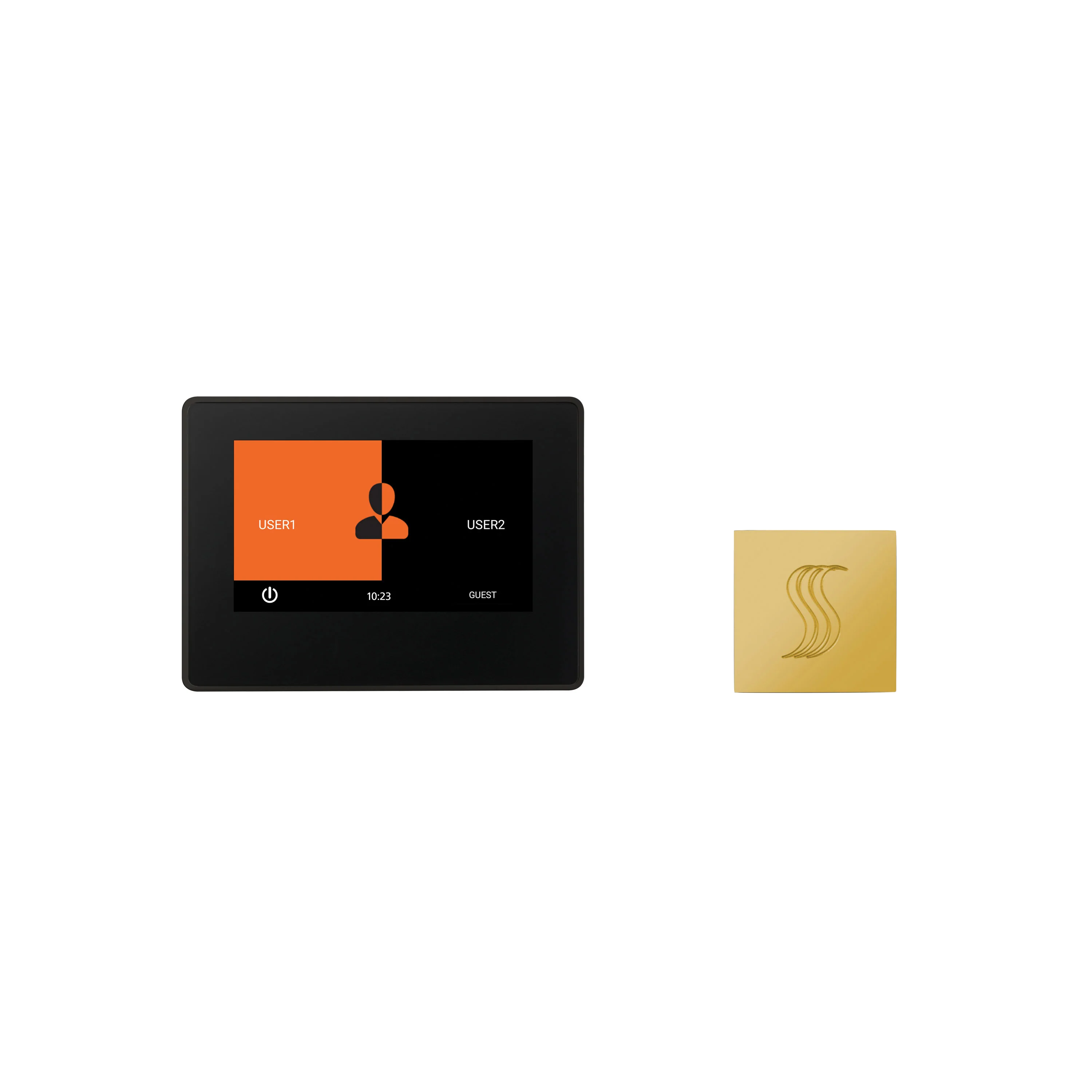 ThermaSol ThermaTouch 7" Control and Steam Head Kit Square - Image 11
