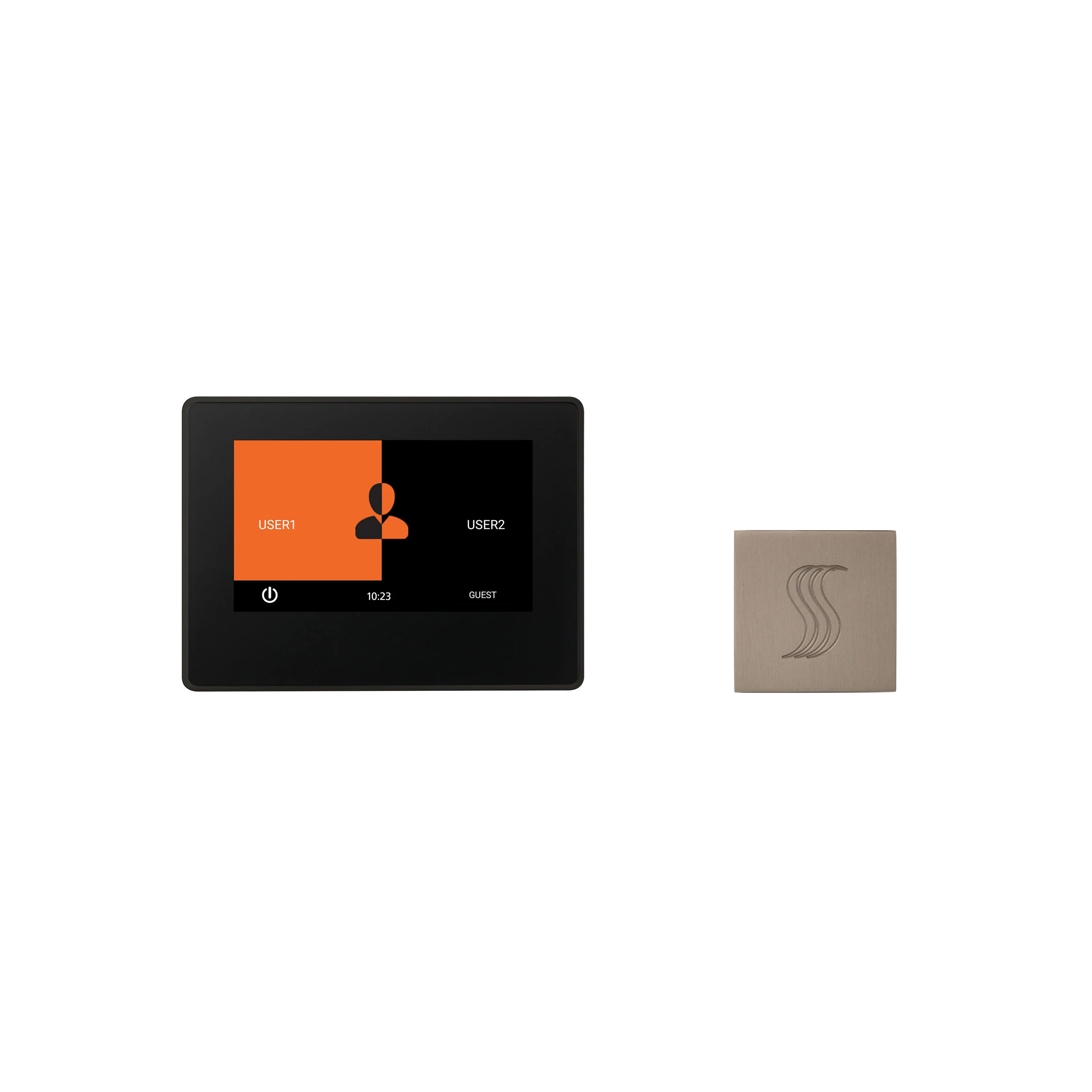 ThermaSol ThermaTouch 7" Control and Steam Head Kit Square - Image 15