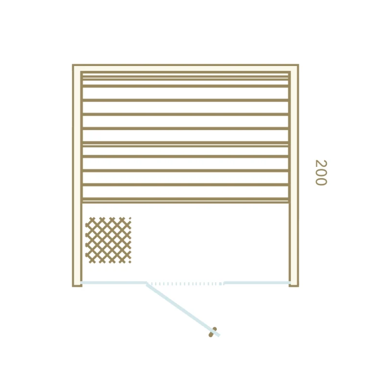 Auroom Vulcana Indoor Cabin Sauna Kit - Image 8